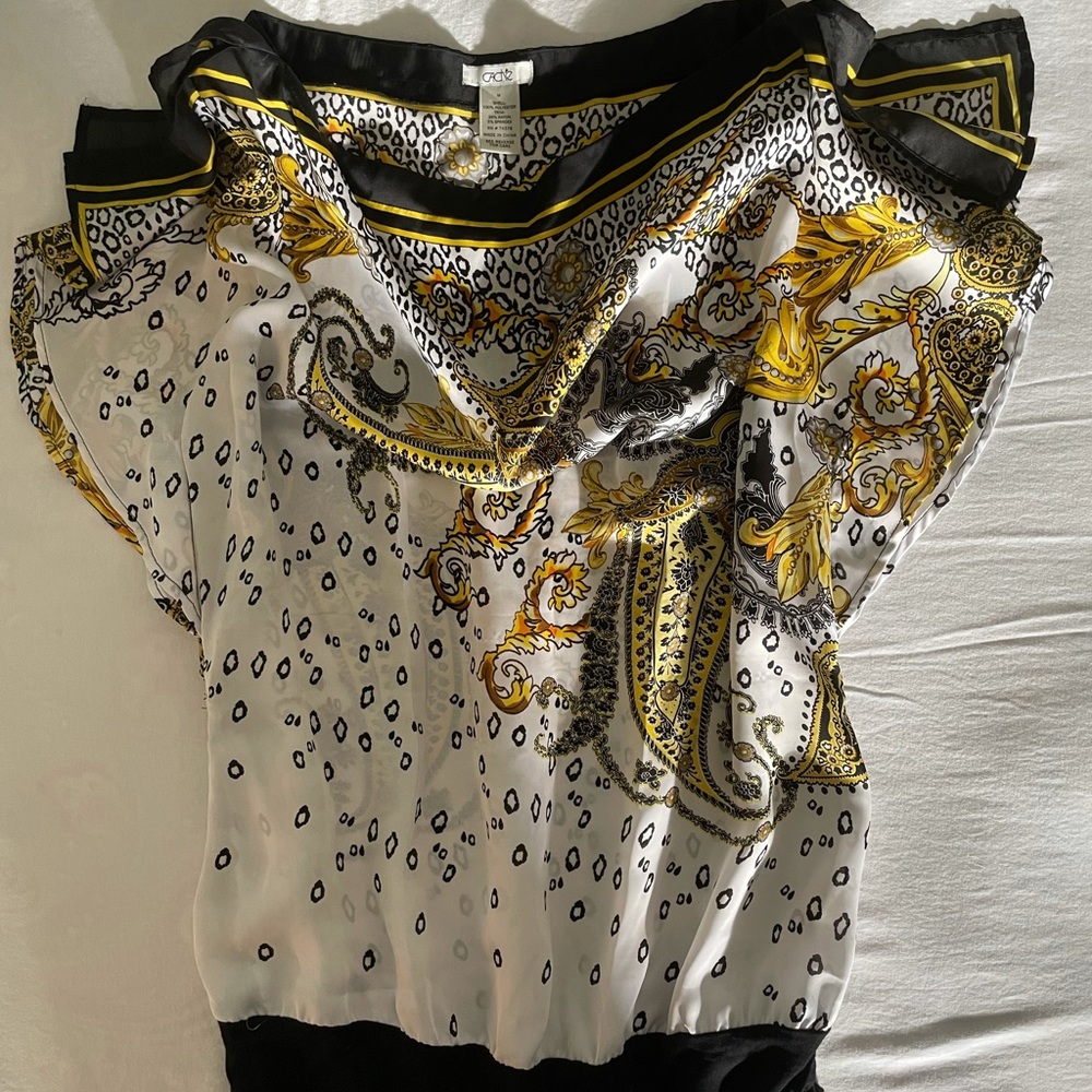Cache Split Sleeve Blouse